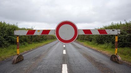 Divieto di transito in Via Vittoria, dalla fine dell'abitato fino a Via delle Industrie