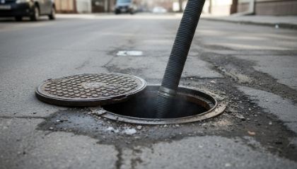 Avviso di pulizia della fognatura comunale